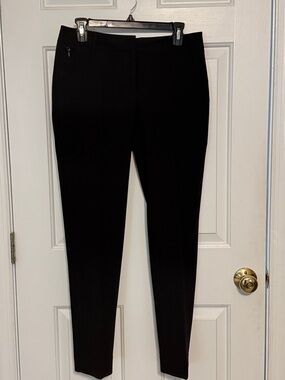 White House Black Market Black Slim Ponte Dress Pants size 4R